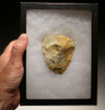 EXCEPTIONAL NEANDERTHAL MOUSTERIAN FLINT CORDIFORM HAND AXE FROM FRANCE *M356