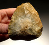 EXCEPTIONAL NEANDERTHAL MOUSTERIAN FLINT CORDIFORM HAND AXE FROM FRANCE *M356