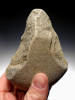 RARE EUROPEAN OLDOWAN POINTED PEBBLE AXE SHOWING EVOLVING HUMAN TOOL DESIGN *PB116