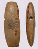 PRE-COLUMBIAN AXE GOD CARVED PENDANT IN OLIVE BROWN HARDSTONE *PC115