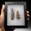 TWO STONE TOOLS FROM FAMOUS CAVE PAINTING SITE IN FRANCE GROTTE DU PLACARD *UP012