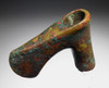 LURISTAN BRONZE WAR AXE FROM THE ANCIENT NEAR EAST WITH INCREDIBLE PATINA  *LUR153