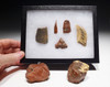 RARE SEVEN PIECE HUNGARIAN NEOLITHIC ARTIFACT SET FROM EUROPE'S FIRST FARMERS  *N188