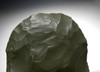 RARE GREEN JASPER DISCOIDAL SCRAPER FROM THE TENERIAN AFRICAN NEOLITHIC PEOPLE OF THE GREEN SAHARA  *CAP263