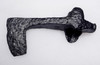 COMBAT DAMAGED ANCIENT BERSERKER VIKING BEARDED AXE OF THE SCANDINAVIAN VARANGIAN GUARD FROM THE ROMAN BYZANTINE ARMY  *R283