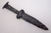 EXTREMELY SCARCE EUROPEAN SCYTHIAN ANCIENT IRON BROAD AKINAKES DAGGER FROM THE BLACK SEA REGION *SC03