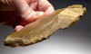 LARGE LATE ACHEULEAN FLINT SCRAPER  FROM LOWER PALEOLITHIC FRANCE  *ACH415