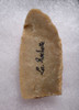 SUPERB UPPER PALEOLITHIC AURIGNACIAN FLINT BLADE FROM FAMOUS CRO-MAGNON SITE LA ROCHETTE FRANCE  *UP036