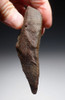 EXCELLENT MOUSTERIAN LANCEOLATE STONE AGE HANDAXE FROM NORTH AFRICA  *ACH425