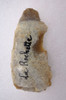 CRO MAGNON STONE BLADE OF UPPER PALEOLITHIC AURIGNACIAN FAMOUS LA ROCHETTE CAVE FRANCE  *UP044