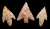 THREE SMALL AFRICAN CAPSIAN NEOLITHIC ARROWHEADS OF EXCEPTIONAL CRAFTSMANSHIP  *CAP283