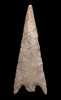 COLLECTOR-GRADE BIFACIAL ELONGATE TRIANGULAR BARBED ARROWHEAD OF THE CAPSIAN AFRICAN NEOLITHIC  *CAP280