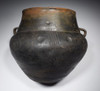 BEST OF THE COLLECTION URNFIELD BLACKWARE CERAMIC PRIMARY URN FROM THE EUROPEAN LUSATIAN CULTURE  *UR13