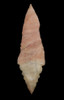 LARGE COLORFUL UNIFACIAL AFRICAN CAPSIAN NEOLITHIC ARROWHEAD  *CAP322