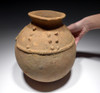 FINEST OF THE COLLECTION - RARE AFRICAN NEOLITHIC ANCIENT DECORATED GLOBULAR CERAMIC POT FROM THE WEST SAHEL  *CAP341