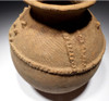 FINEST OF THE COLLECTION - RARE AFRICAN NEOLITHIC ANCIENT DECORATED GLOBULAR CERAMIC POT FROM THE WEST SAHEL  *CAP341