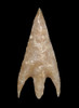 BEST OF THE BEST CAPSIAN AFRICAN NEOLITHIC LONG BARBED DELTA ARROWHEAD  *CAP362