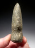 TWO SMALL GROOVED CAPSIAN AFRICAN NEOLITHIC STONE CELT AXES  *CAP368