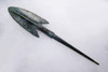 LARGE SWALLOWTAIL ANCIENT BRONZE JAVELIN SPEARHEAD FROM LURISTAN  *LUR232