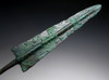 LURISTAN ANCIENT BRONZE NARROW TRIANGULAR SPEARHEAD FOR A THROWING JAVELIN *LUR231
