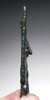 ANCIENT WHITE BRONZE LURISTAN ROYAL OPENWORK FIGURAL PIN TERMINAL EX-CHRISTIES *LUR230