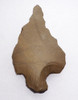 LARGE SILTSTONE MIDDLE STONE AGE ATERIAN TANGED POINT WITH EXTENSIVE USE - OLDEST KNOWN ARROWHEAD  *AT145