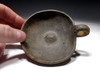 BLACKWARE CERAMIC LADLE DIPPER FROM THE BRONZE AGE URNFIELD LUSATIAN CULTURE  *URN33