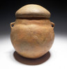 BRONZE AGE CERAMIC BURIAL URN WITH LID FROM THE EUROPEAN URNFIELD LUSATIAN CULTURE  *UR48