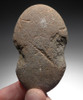 NEOLITHIC STONE FISHING NET WEIGHT SINKER FROM FRANCE  *N212