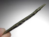 EXTREMELY RARE GREEN JASPER PRESTIGE ARROWHEAD FROM THE TENERIAN AFRICAN NEOLITHIC  *CAP374