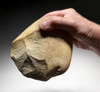 MASSIVE BONE-SMASHING OLDOWAN PEBBLE CHOPPER AXE FROM EUROPE'S FIRST HUMANS  *PB175