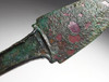 ANCIENT BRONZE LURISTAN DAGGER KNIFE WITH INTEGRAL HANDLE  *LUR266