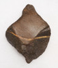 AFRICAN OLDOWAN PEBBLE PROTO AXE WITH POINTED TIP SHOWING EVOLVING TOOL DESIGN  *PB179