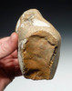 MUSEUM CLASS LOWER PALEOLITHIC OLDOWAN PEBBLE AXE FROM FAMOUS FRENCH SITE  *PB095