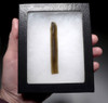 LARGE AZTEC PRE-COLUMBIAN GREEN CRYSTAL OBSIDIAN BLOOD-LETTING SACRIFICE BLADE KNIFE  *PC418