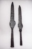 TWO LARGE BYZANTINE ROMAN OTTOMAN CAVALRY LANCE SPEARHEADS *BYZR018