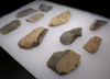 TEN EUROPEAN NEOLITHIC MICHELSBERG CULTURE FLINT FLAKE TOOLS FROM FAMOUS SITE IN THE NETHERLANDS  *N245