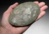 MUSEUM-CLASS LARGE BANDED GREEN JASPER PRESTIGE OVATE BIFACE FROM THE TENERIAN AFRICAN NEOLITHIC  *CAP391