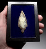 EXCEPTIONAL LARGE CAPSIAN AFRICAN NEOLITHIC UNIFACIAL ARROWHEAD  *CAP398