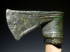 DECORATED ANCIENT NEAR EAST BRONZE BATTLE AXE FROM LURISTAN WITH AMAZING PATINA  *NEPC006