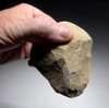 SUPERB HOMO HEIDELBERGENSIS TRANSITIONAL PROTO-HAND AXE OLDOWAN PEBBLE CHOPPER FROM PORTUGAL *PB188