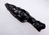 LONG TANGED MAYAN OBSIDIAN ARROWHEAD FOR WARFARE  *PC510