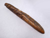 RARE RUSSIAN NEOLITHIC VOLOSOVO CULTURE BONE TOOL WITH CUT TALLY MARKS FROM RUSSIA    *N275