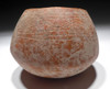 AFRICAN NEOLITHIC ANCIENT CERAMIC BURNISHED PRESTIGE REDWARE VESSEL FROM THE WEST SAHEL  *CAP348