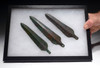 3 ANCIENT LURISTAN CAST DAGGER KNIVES FROM THE NEAR EASTERN BRONZE AGE *LUR109