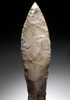 INVESTMENT-CLASS LATE NEOLITHIC TYPE II PRESTIGE FLAKED FLINT DAGGER OF THE EUROPEAN CORDED WARE CULTURE  *N281