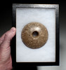 MUSEUM-CLASS ANCIENT EGYPTIAN POLISHED FOSSIL ONCOLITE STONE DISK MACE HEAD OF PRE-DYNASTIC EGYPT  *LUR365