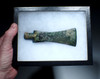 RARE ENGRAVED FACES DECORATED ANCIENT BRONZE SPIKED HAMMER WAR AXE FROM THE SAKA INDO SCYTHIAN CULTURE  *LUR367