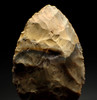 FINEST INVESTMENT GRADE LOWER PALEOLITHIC ACHEULEAN FLINT HAND AXE FROM THE FAMOUS RICKSONS PIT IN ENGLAND  *M494