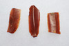THREE SUPERB EUROPEAN MESOLITHIC MICROBLADES OF RADIOLARITE FROM HUNGARY  *N298